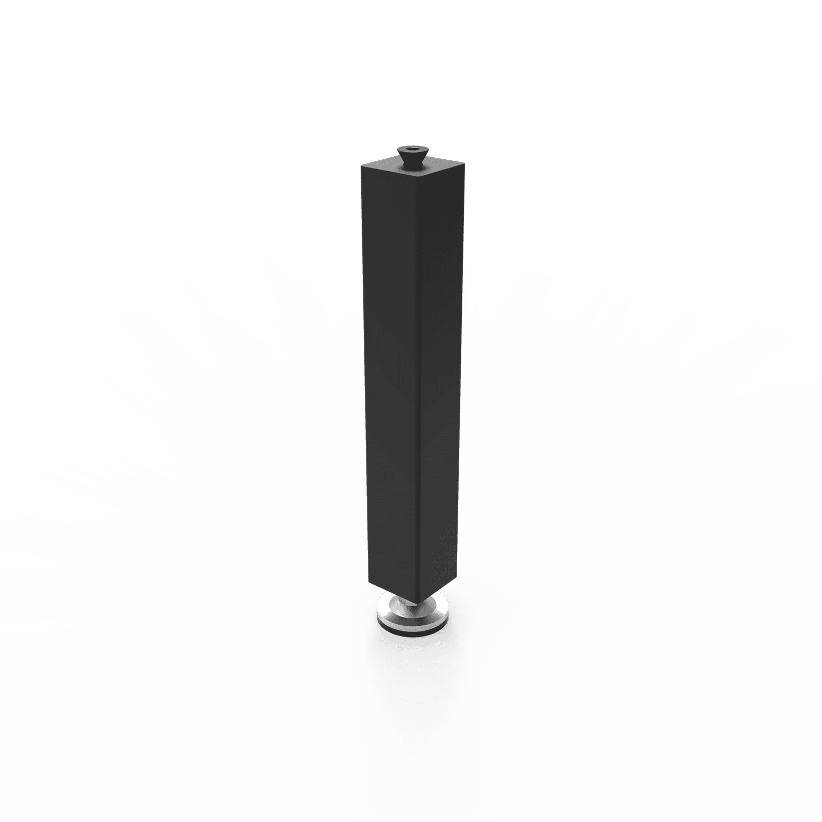 Standard welding table legs – Square tube 650mm - 图片 1