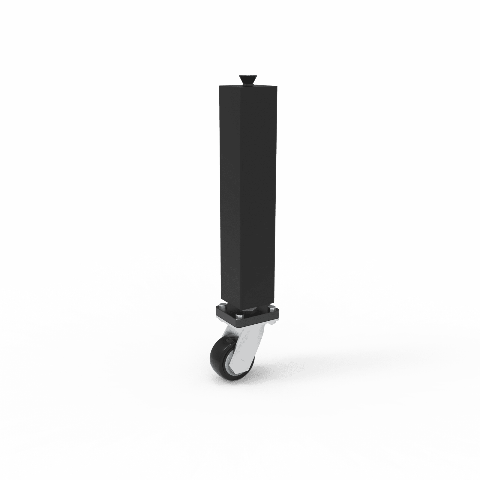 Welding table legs with Caster- Square tube 650mm - 图片 1